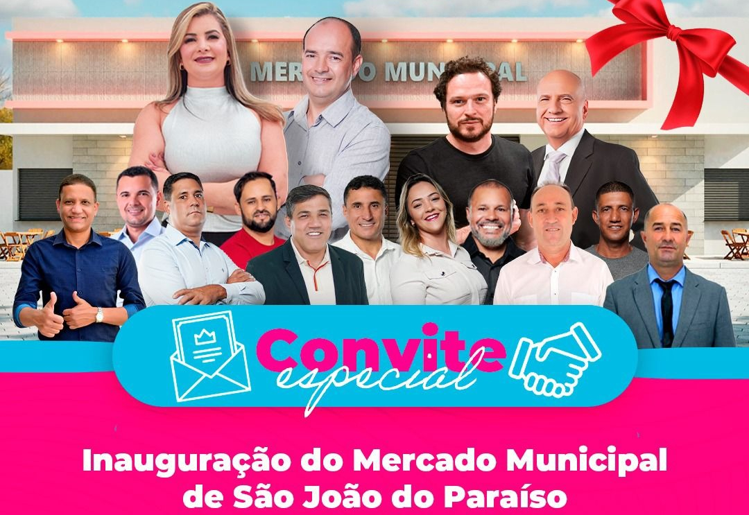 INAUGURAÇÃO DO MERCADO MUNICIPAL