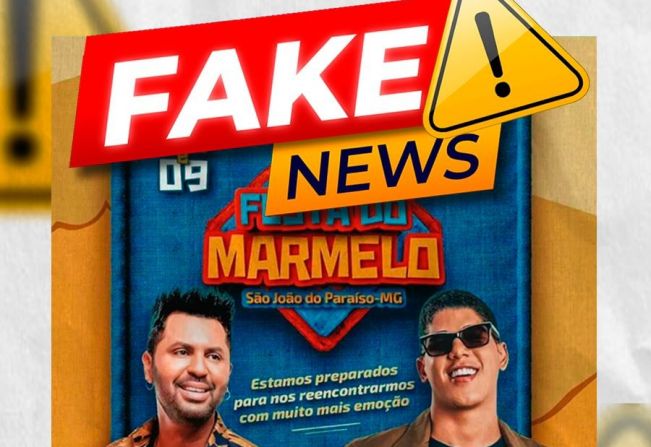 NOTA SOBRE A FAKE NEWS DA FESTA DO MARMELO